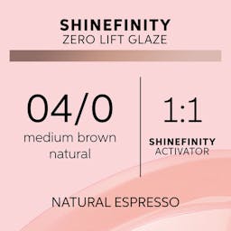 Shinefinity  Natural Espresso   04/0  60ml