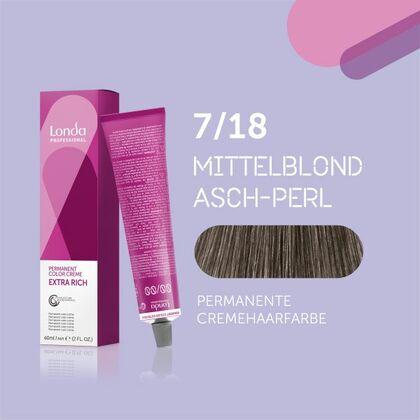 LONDA Cremehaarfarbe 7/18